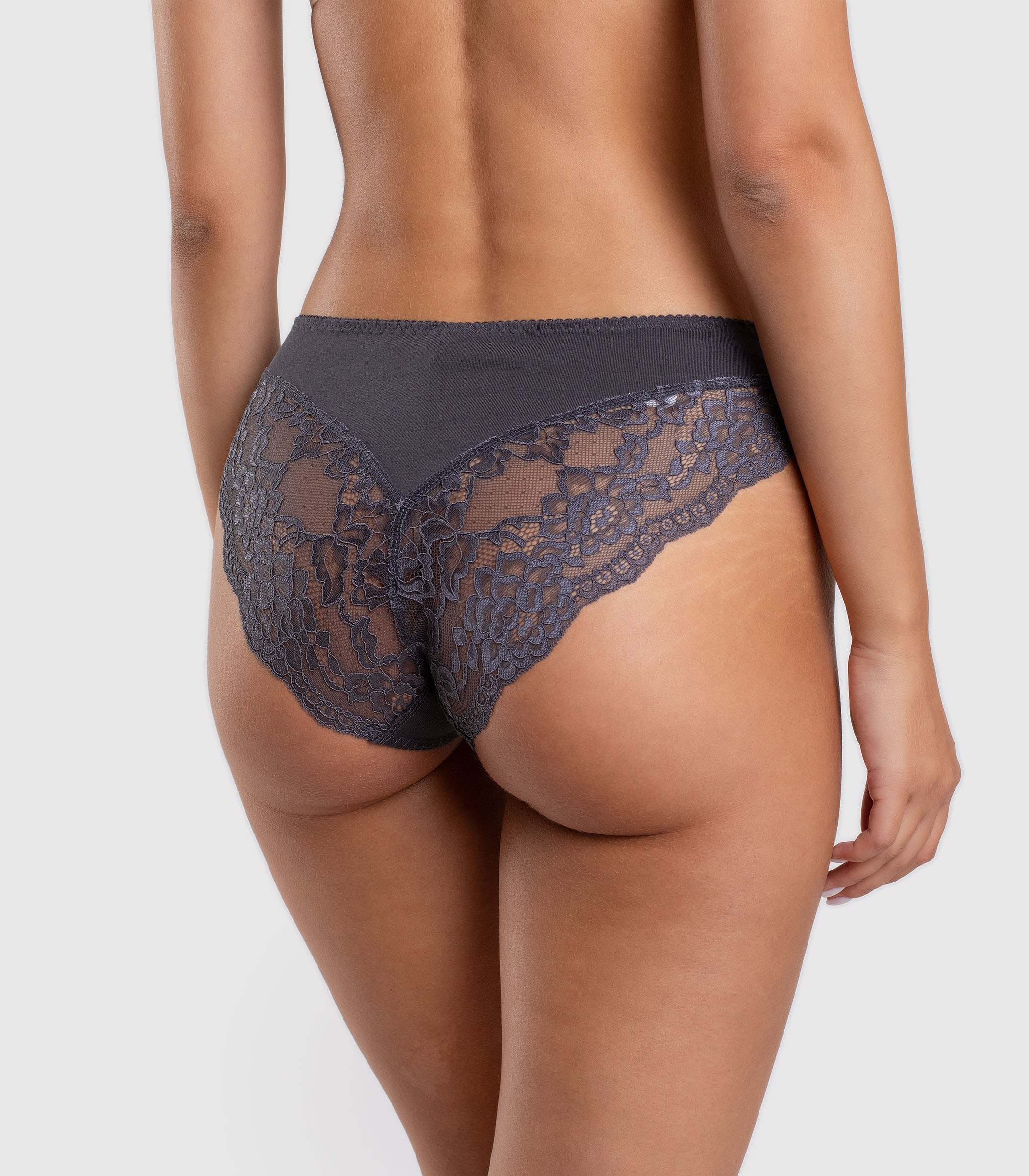 Serge Трусы женские 4112/93 Слипы, Бикини, Цвет - Темно-серый Serge Трусы женские 4112/93 Слипы, Бикини, Цвет - Темно-серый