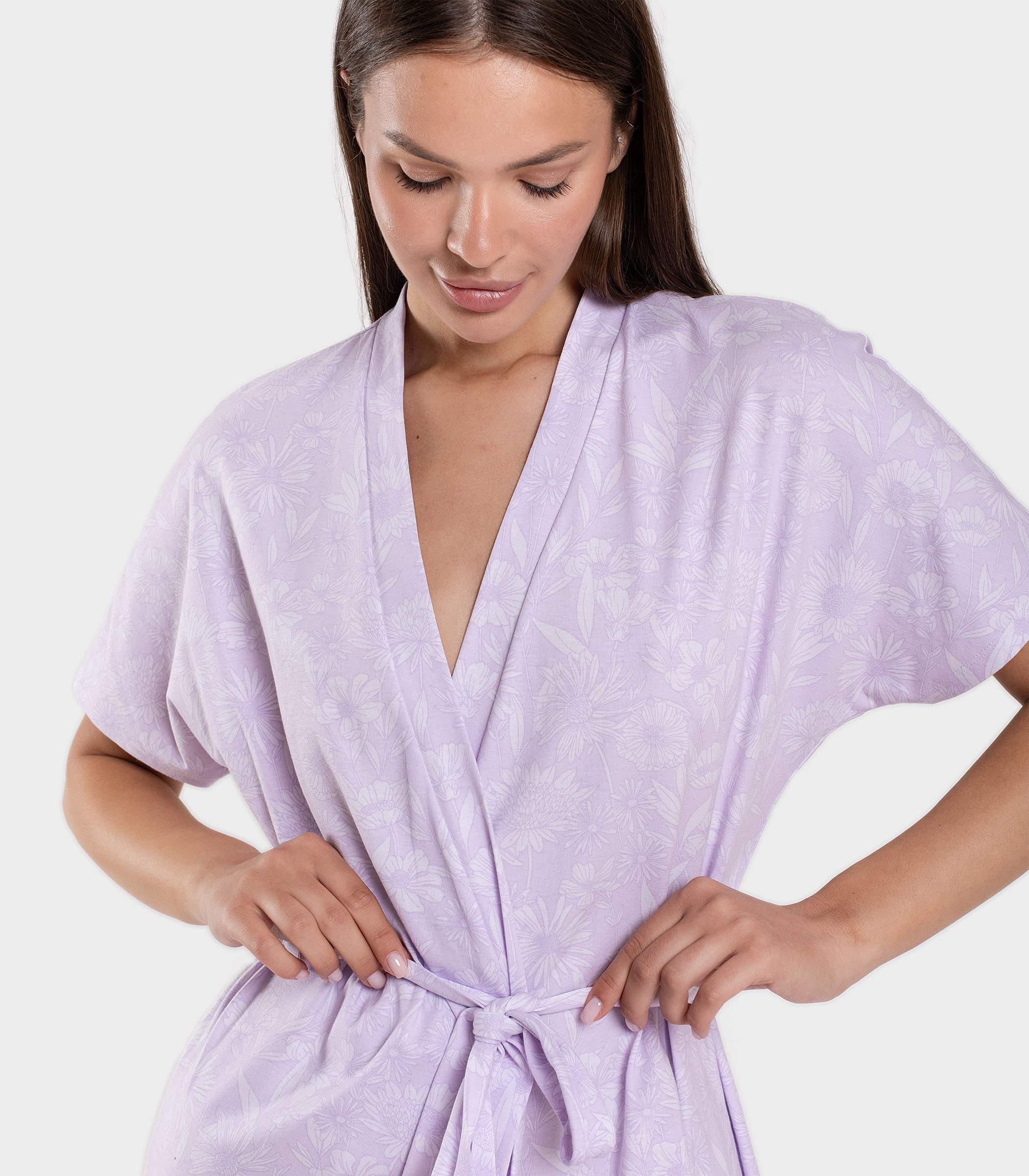Serge Халат женский 2247/21, Цвет - Лиловый Serge Халат женский 2247/21, Цвет - Лиловый