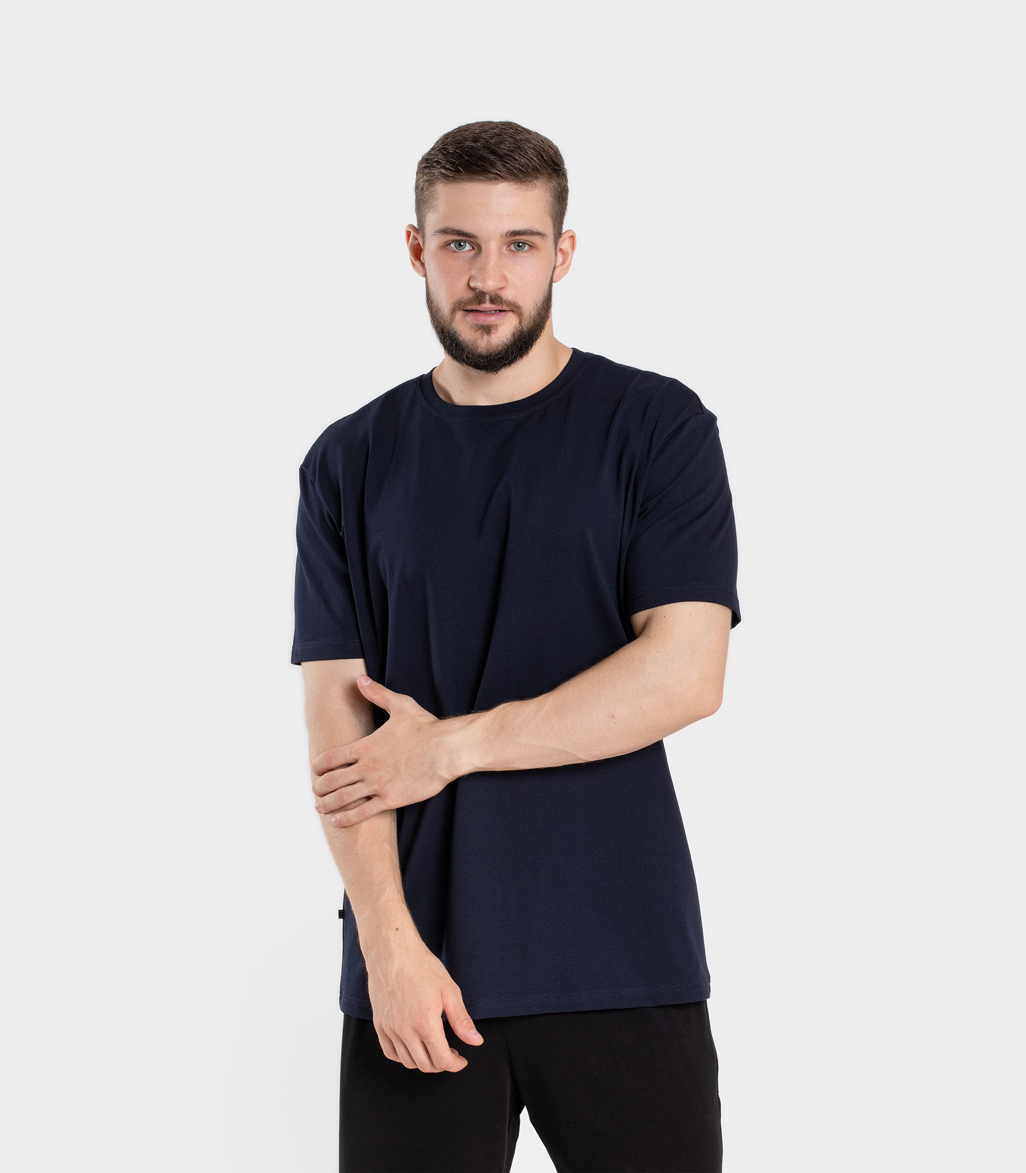 Serge Футболка мужская 7415/44, Цвет - Темно-синий Serge Футболка мужская 7415/44, Цвет - Темно-синий