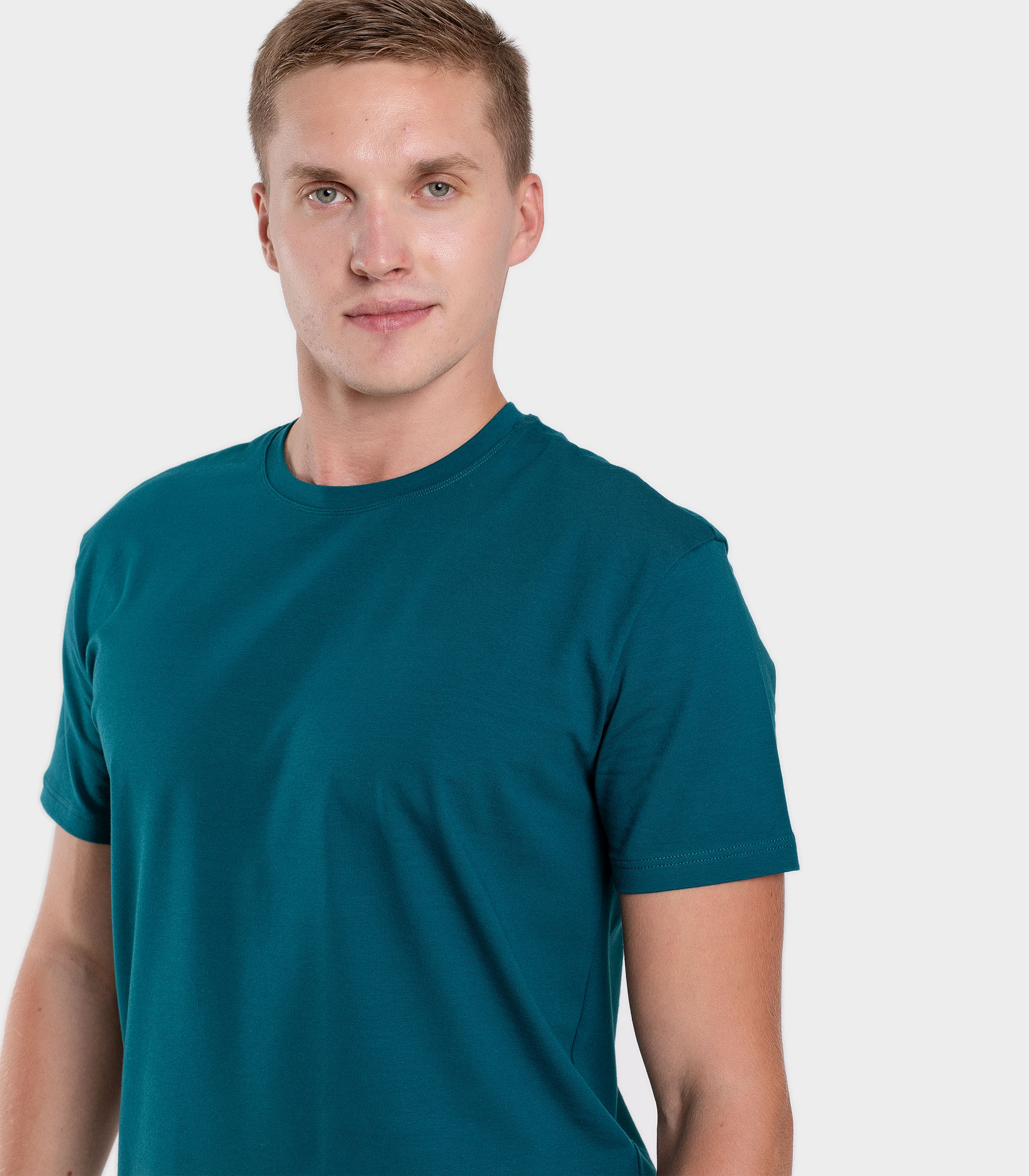 Serge Футболка мужская 7415/46, Цвет - Зеленый Serge Футболка мужская 7415/46, Цвет - Зеленый