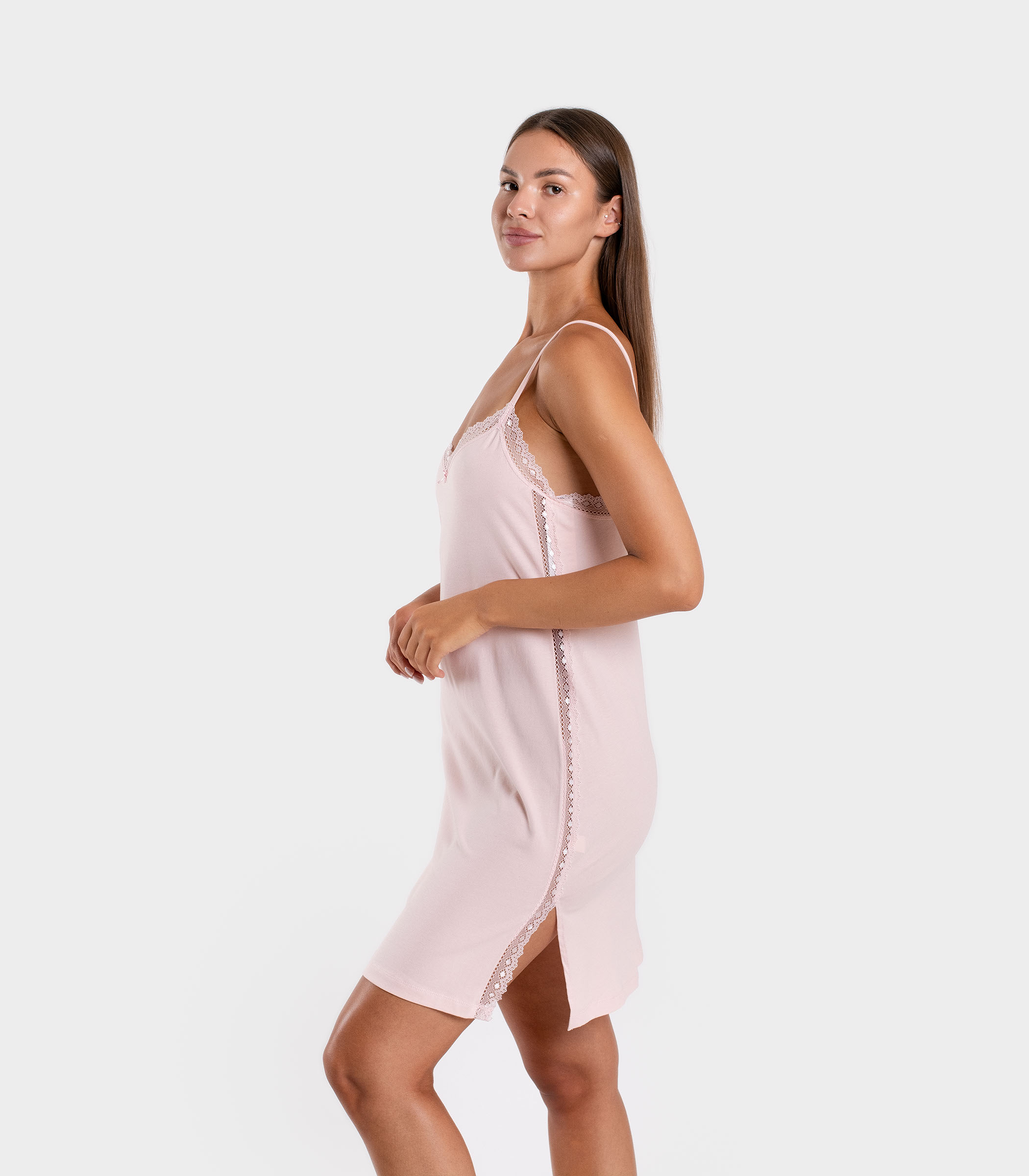Serge Сорочка ночная женская 8082/8, Цвет - Светло-розовый