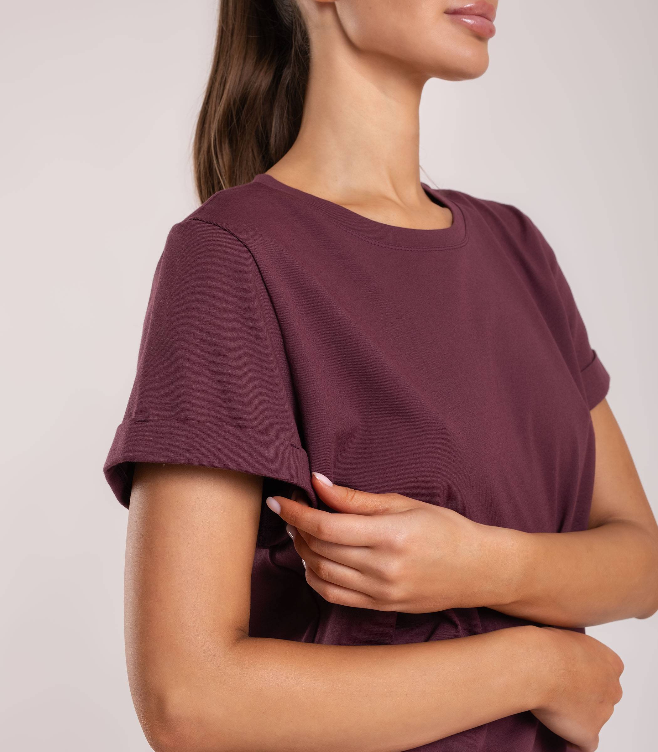 Serge Джемпер женский 0293/39, Цвет - Винный Serge Джемпер женский 0293/39, Цвет - Винный