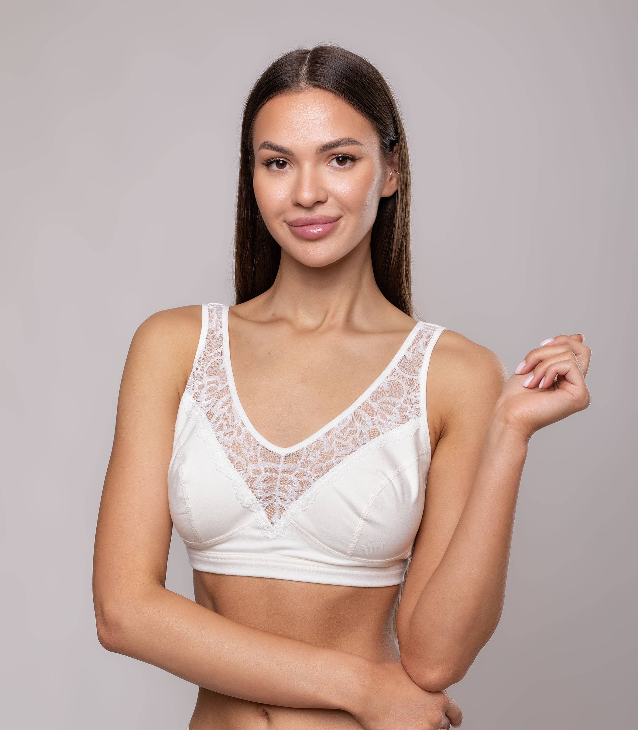 Serge Бюстье женское 1089/49, Цвет - Молочный Serge Бюстье женское 1089/49, Цвет - Молочный