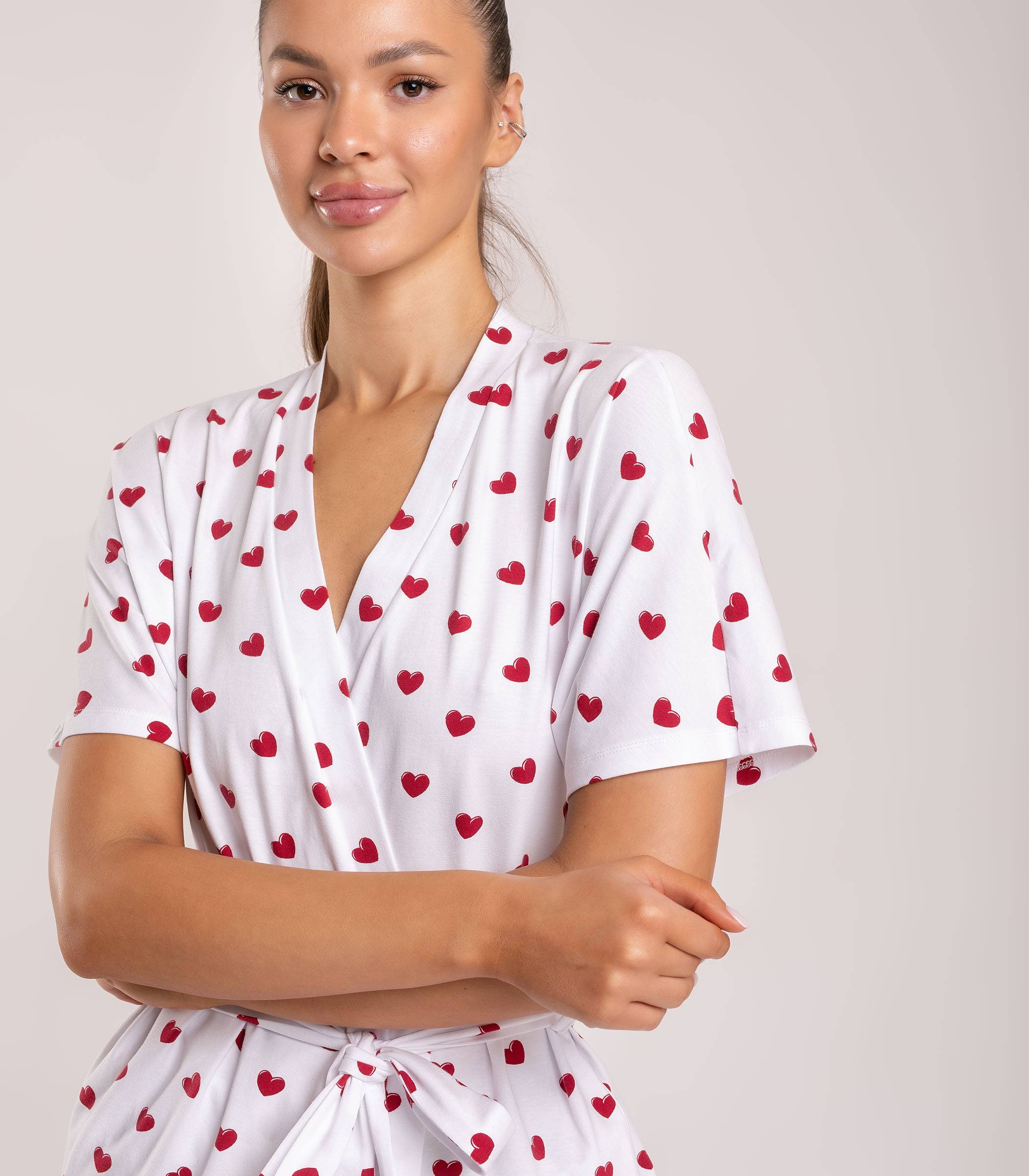 Serge Халат женский 2247/23, Цвет - Белый Serge Халат женский 2247/23, Цвет - Белый