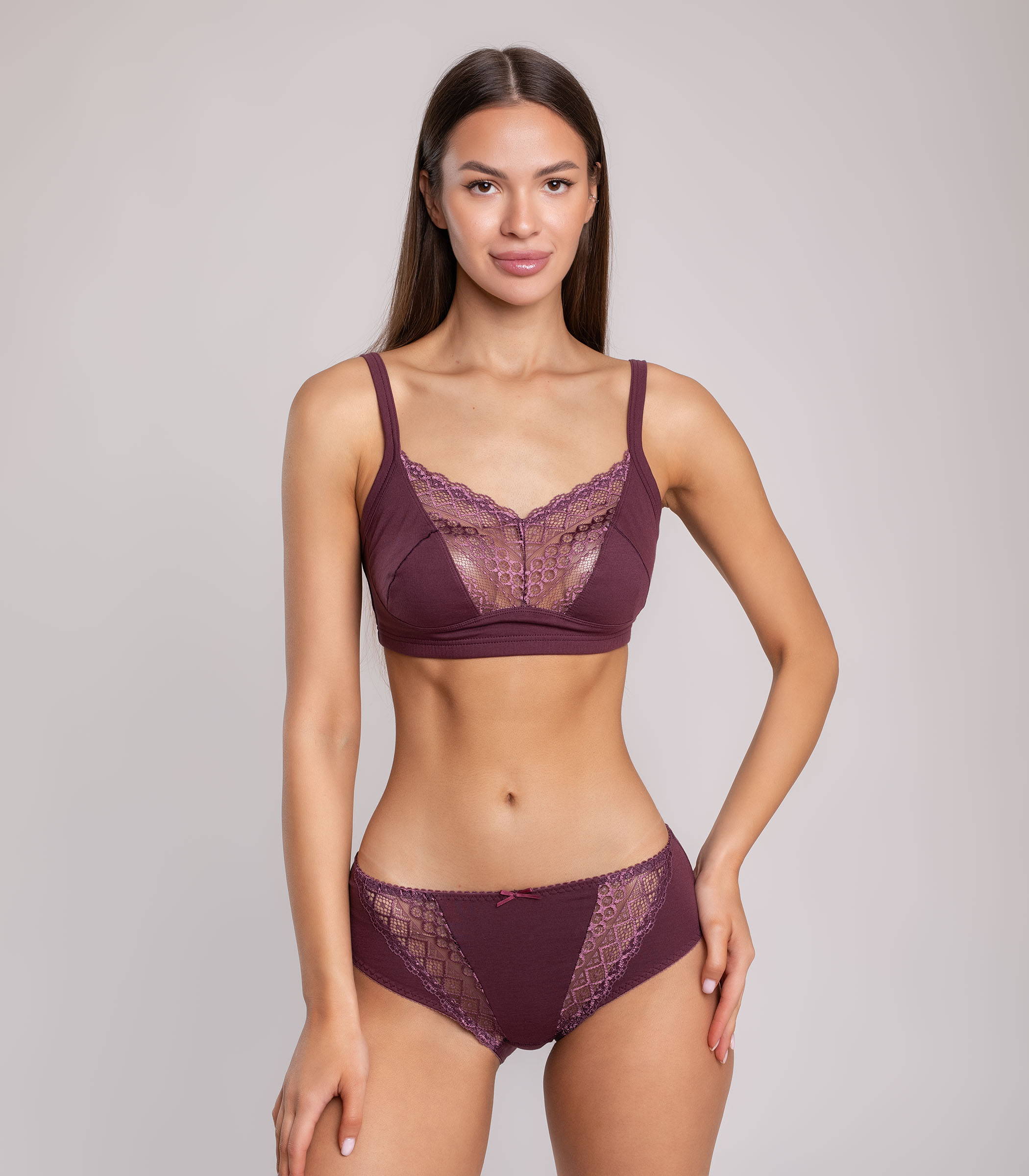 Serge Трусы женские 4207/19 Слипы, Цвет - Винный Serge Трусы женские 4207/19 Слипы, Цвет - Винный