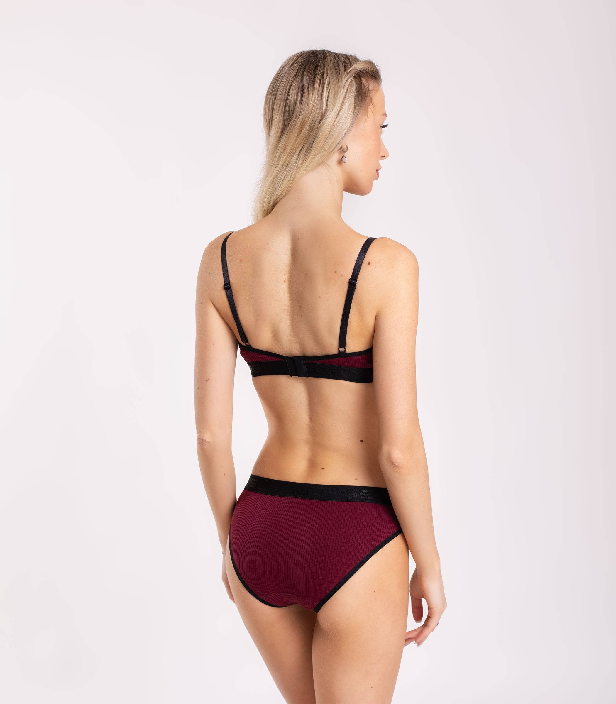 Serge Трусы женские 4866/12 Бикини, Цвет - Винный Serge Трусы женские 4866/12 Бикини, Цвет - Винный