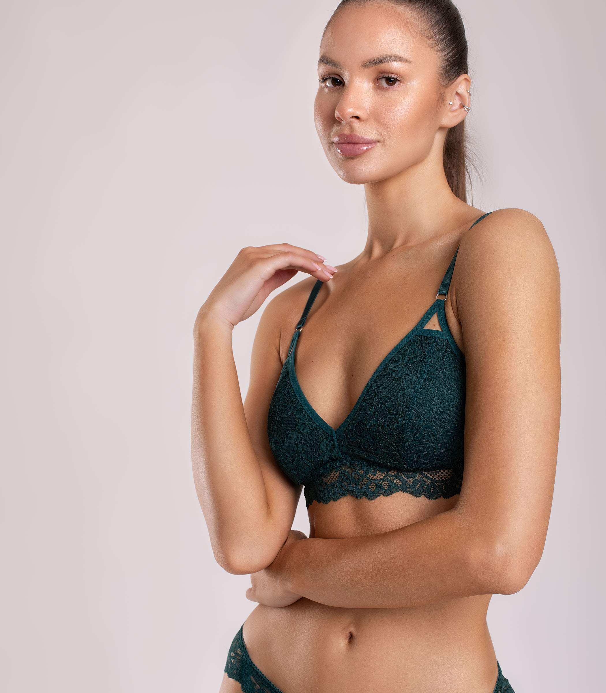 Serge Бюстье женское 1089/38, Цвет - Изумрудный