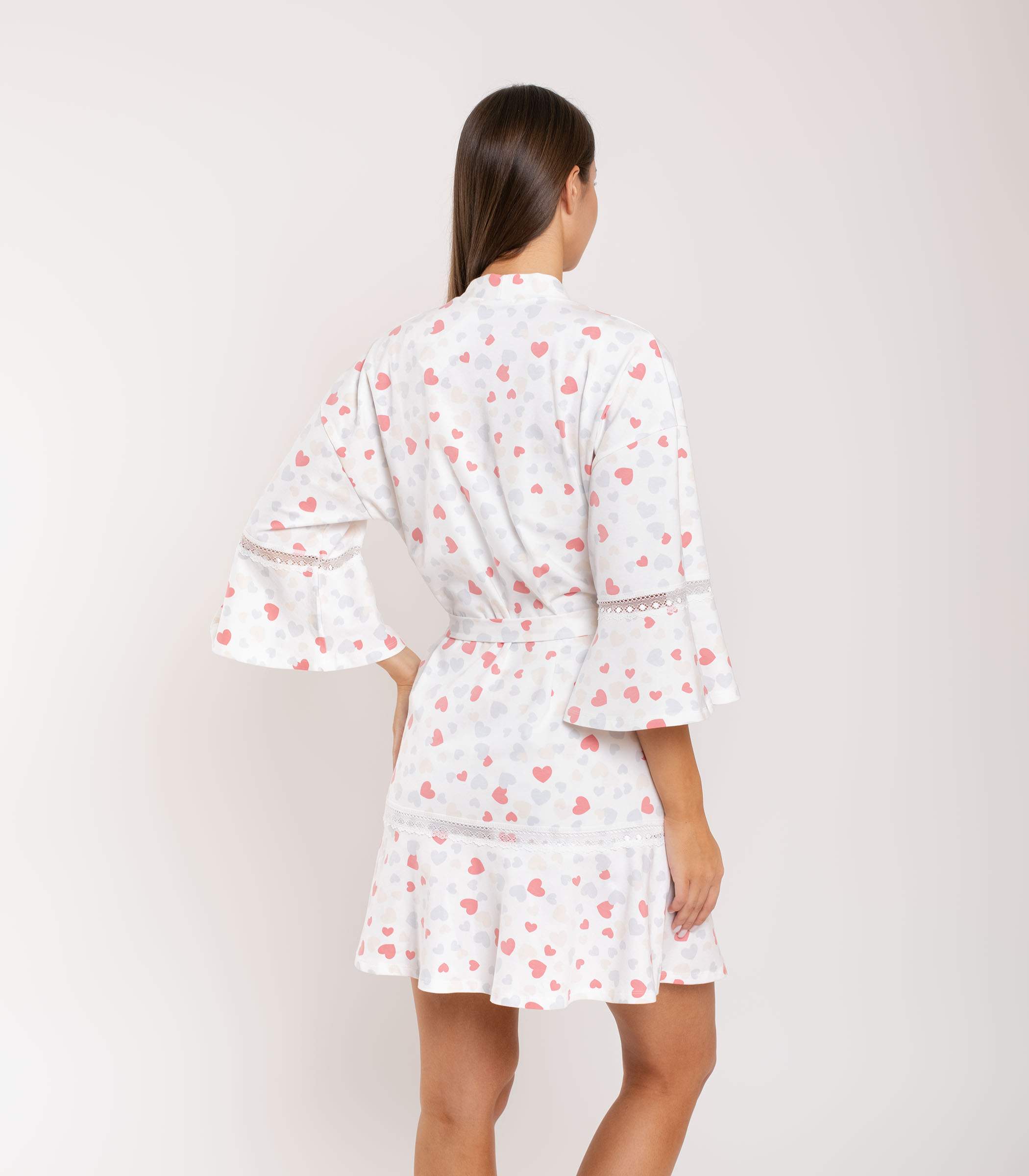 Serge Халат женский 2238/10, Цвет - Белый Serge Халат женский 2238/10, Цвет - Белый