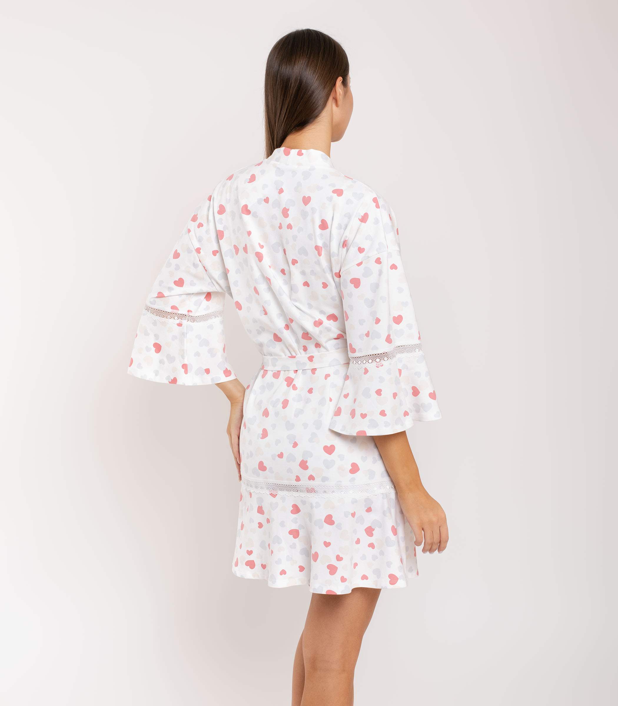 Serge Халат женский 2238/10, Цвет - Белый Serge Халат женский 2238/10, Цвет - Белый