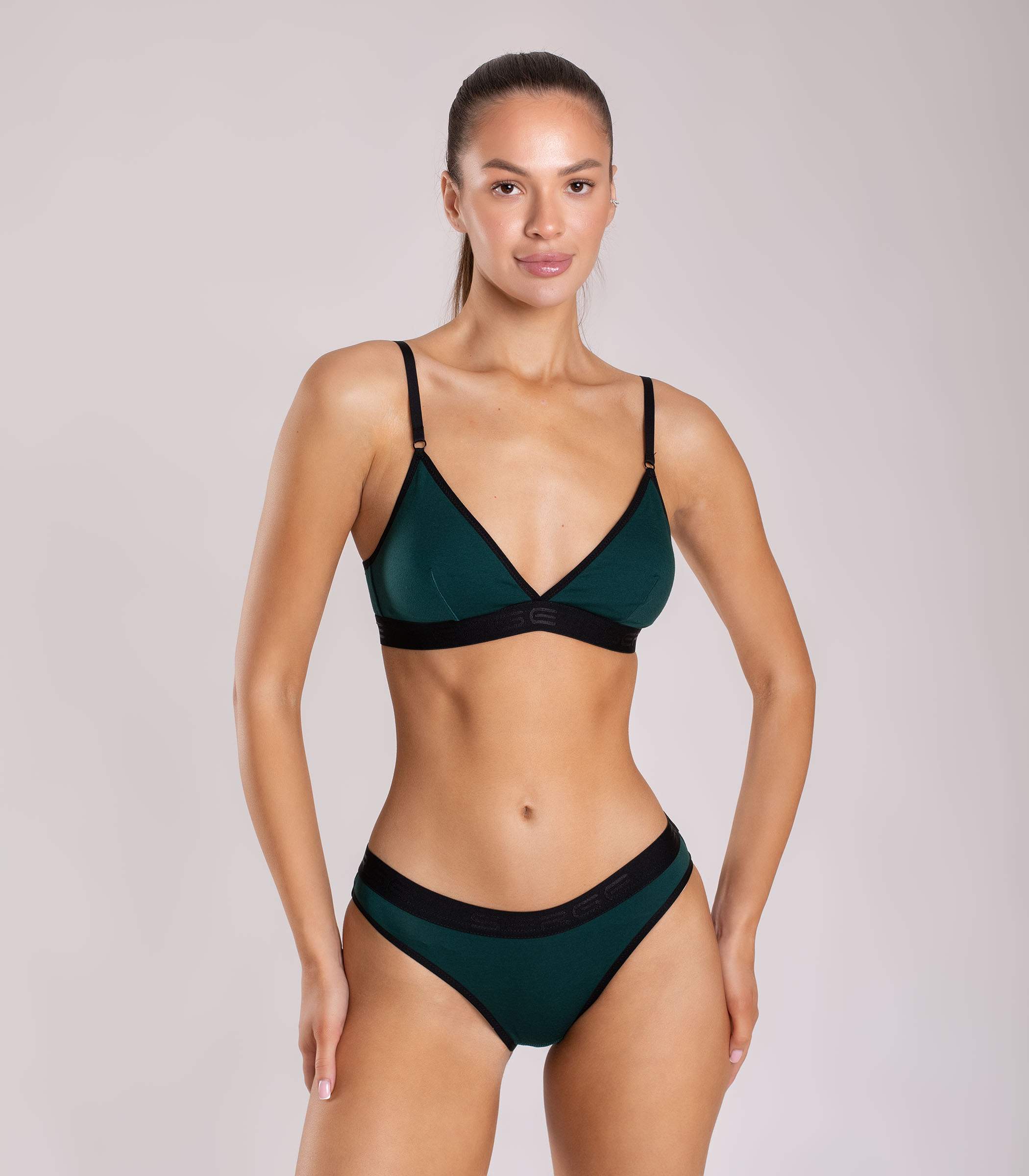 Serge Трусы женские 4866/10 Бикини, Цвет - Изумрудный Serge Трусы женские 4866/10 Бикини, Цвет - Изумрудный