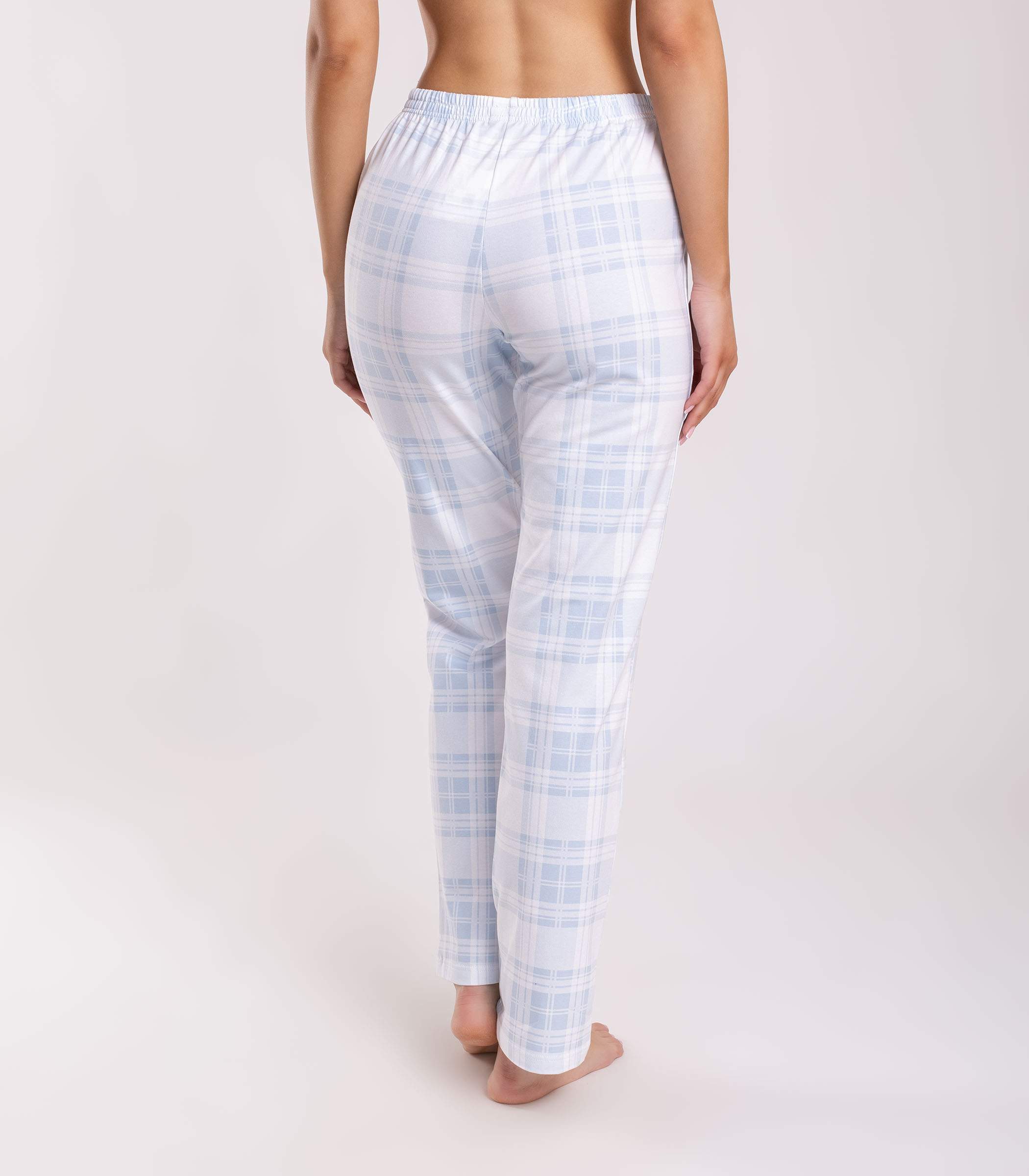 Serge Брюки женские 9097/7, Цвет - Белый, Голубой